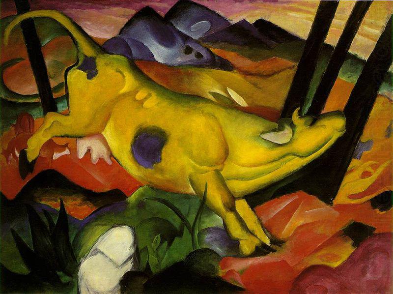 Franz Marc The Yellow Cow